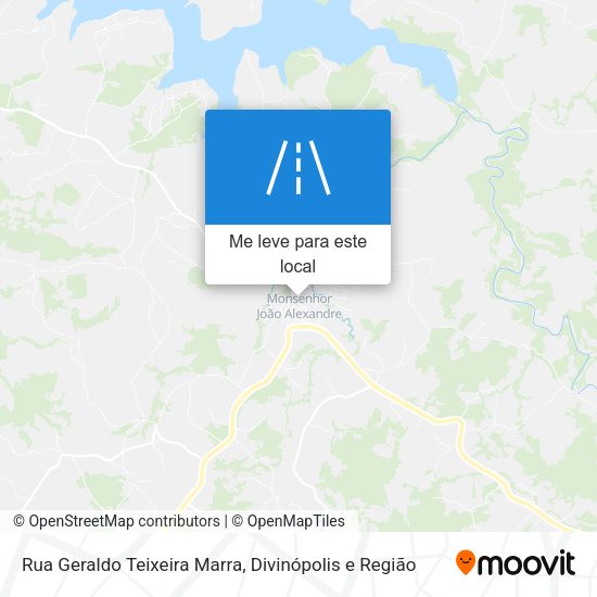 Rua Geraldo Teixeira Marra mapa