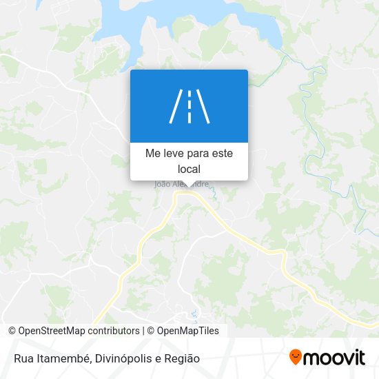 Rua Itamembé mapa