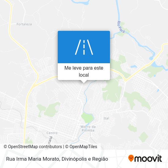 Rua Irma Maria Morato mapa