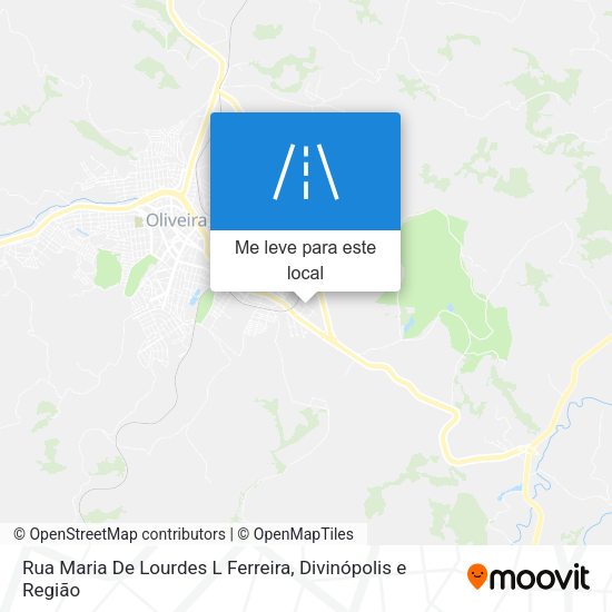 Rua Maria De Lourdes L Ferreira mapa