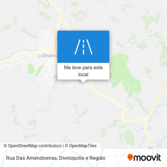 Rua Das Amendoeiras mapa