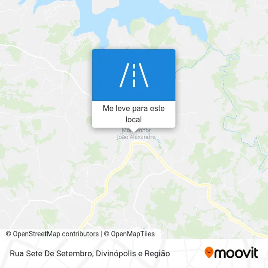 Rua Sete De Setembro mapa