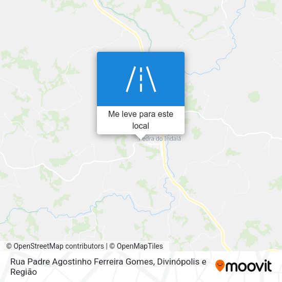 Rua Padre Agostinho Ferreira Gomes mapa