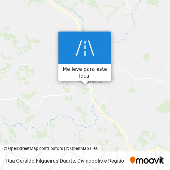 Rua Geraldo Filgueiras Duarte mapa