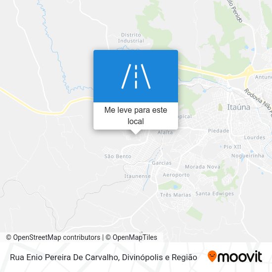 Rua Enio Pereira De Carvalho mapa
