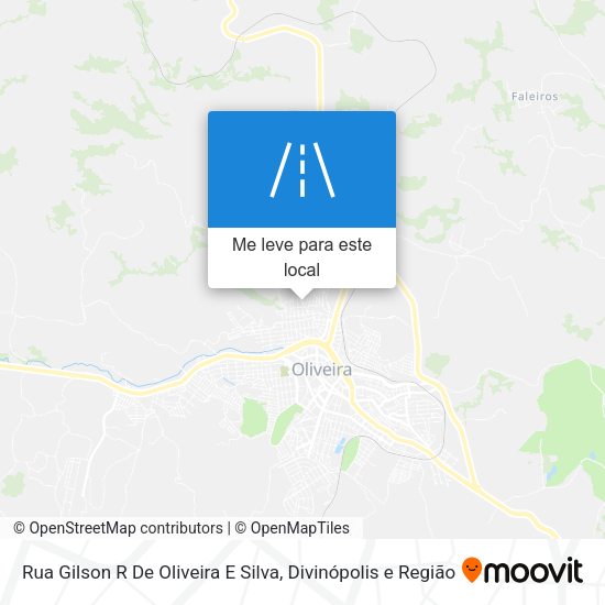 Rua Gilson R De Oliveira E Silva mapa
