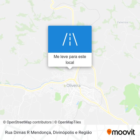 Rua Dimas R Mendonça mapa