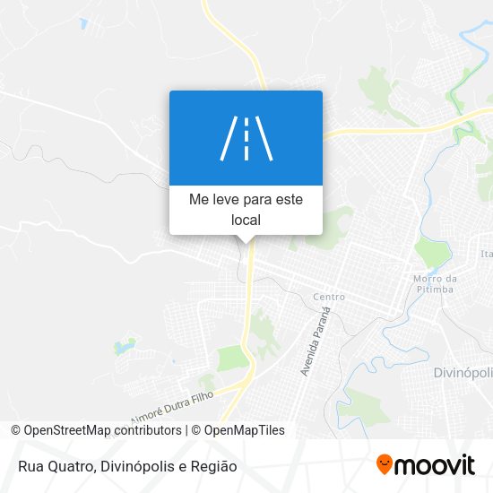 Rua Quatro mapa