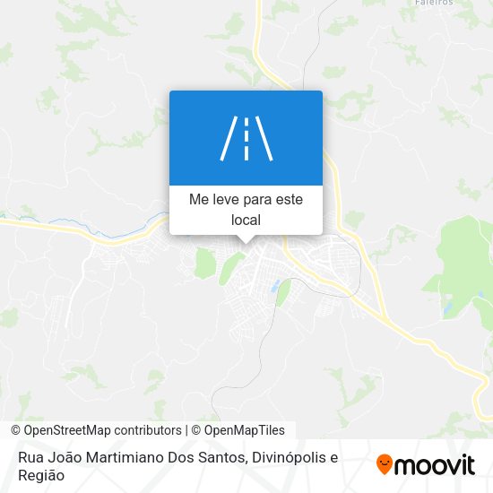 Rua João Martimiano Dos Santos mapa