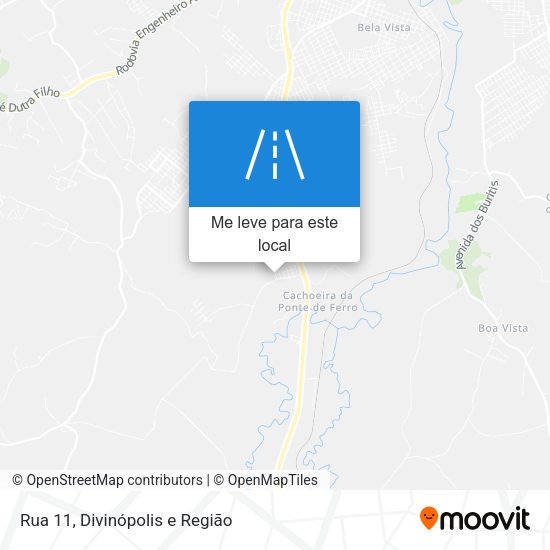 Rua 11 mapa