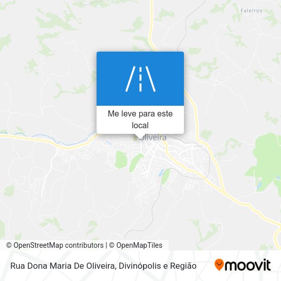 Rua Dona Maria De Oliveira mapa