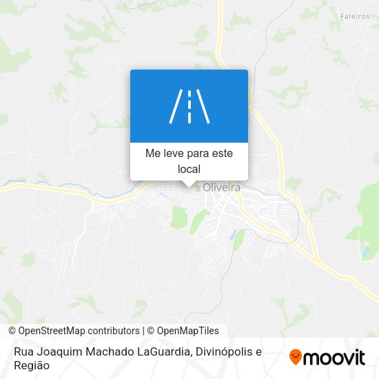 Rua Joaquim Machado LaGuardia mapa
