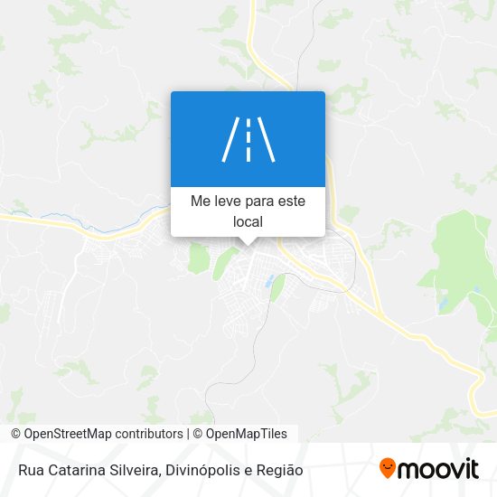 Rua Catarina Silveira mapa