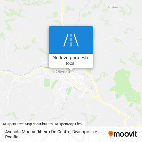 Avenida Moacir Ribeiro De Castro mapa