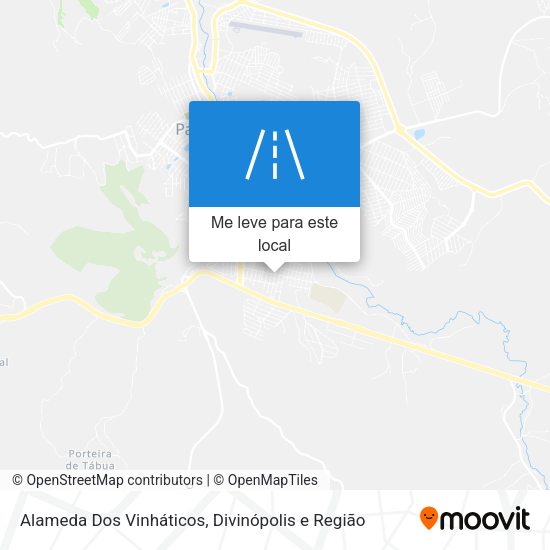 Alameda Dos Vinháticos mapa