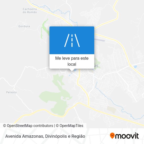 Avenida Amazonas mapa