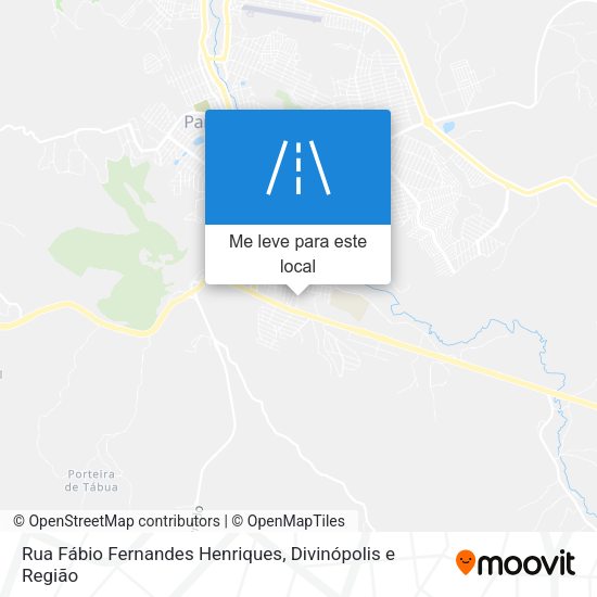 Rua Fábio Fernandes Henriques mapa