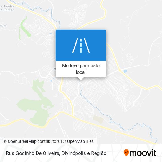 Rua Godinho De Oliveira mapa