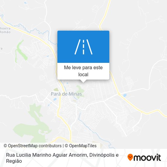 Rua Lucilia Marinho Aguiar Amorim mapa