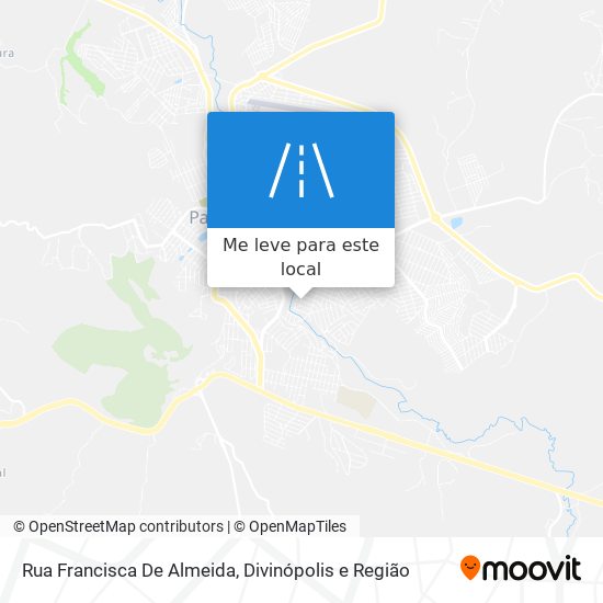 Rua Francisca De Almeida mapa