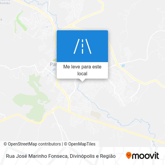 Rua José Marinho Fonseca mapa