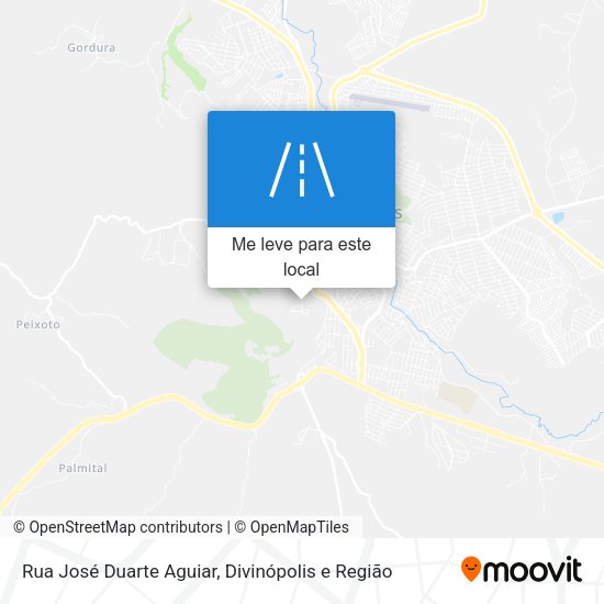 Rua José Duarte Aguiar mapa
