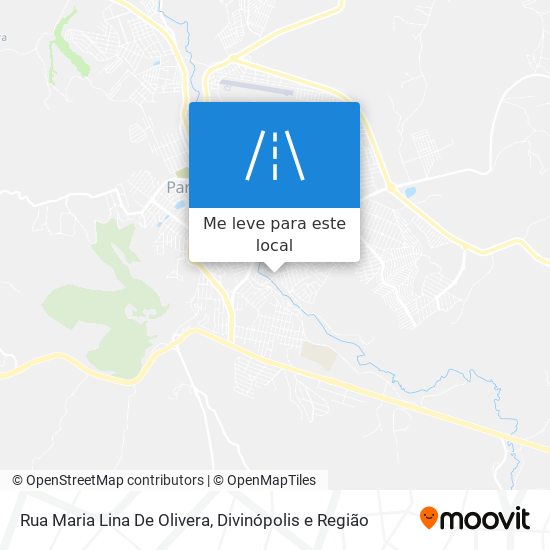 Rua Maria Lina De Olivera mapa