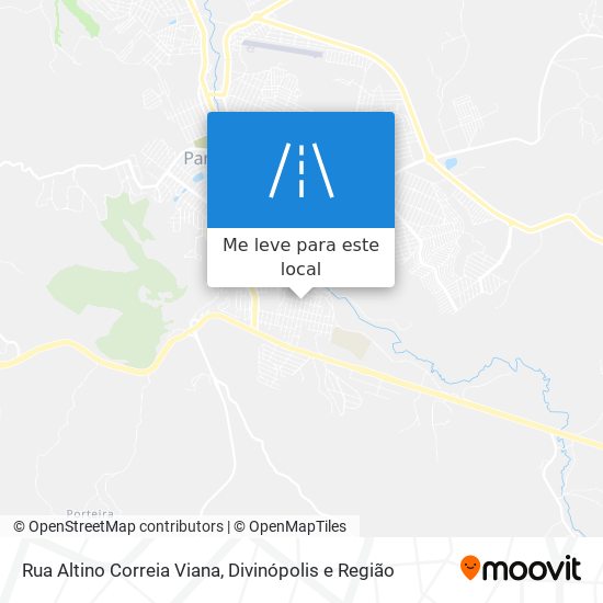 Rua Altino Correia Viana mapa