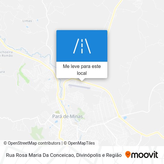 Rua Rosa Maria Da Conceicao mapa