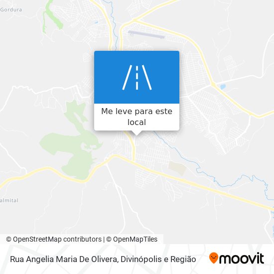Rua Angelia Maria De Olivera mapa
