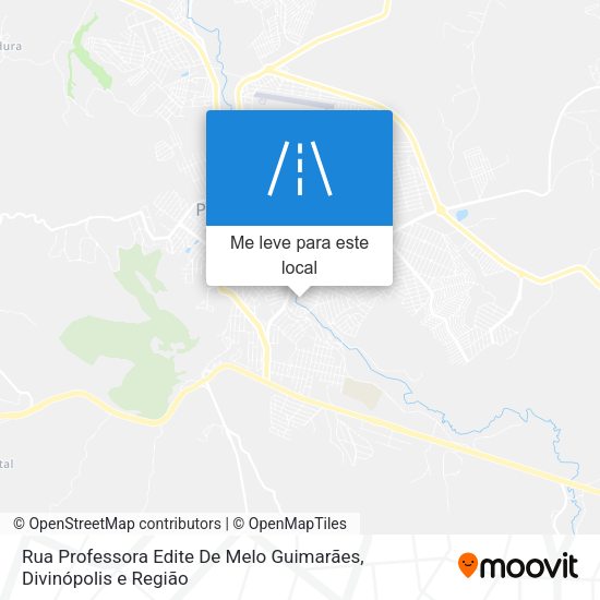 Rua Professora Edite De Melo Guimarães mapa