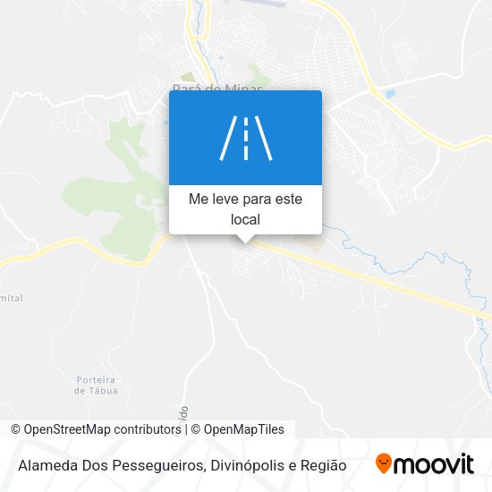 Alameda Dos Pessegueiros mapa