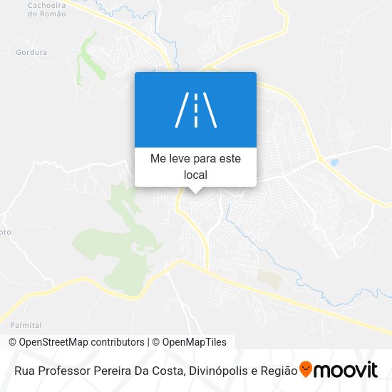 Rua Professor Pereira Da Costa mapa