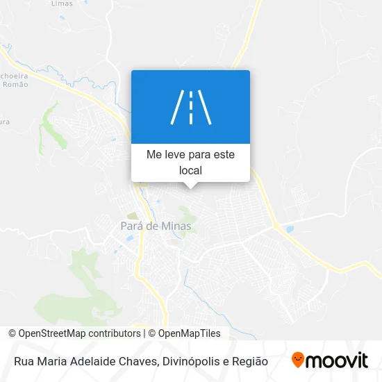 Rua Maria Adelaide Chaves mapa