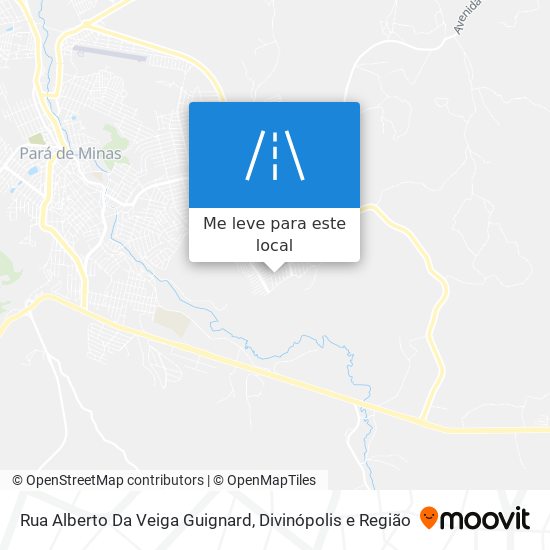 Rua Alberto Da Veiga Guignard mapa