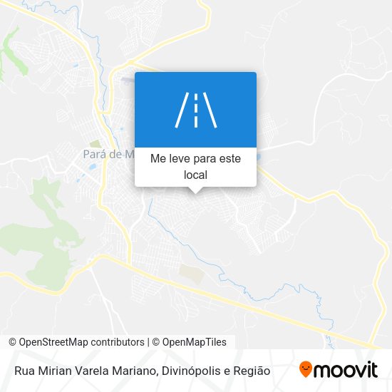 Rua Mirian Varela Mariano mapa