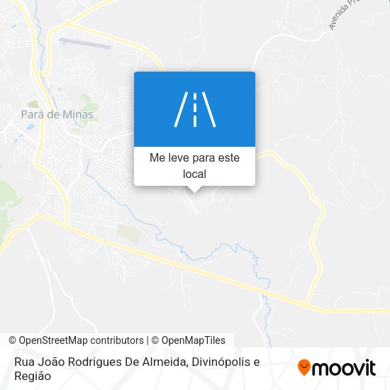 Rua João Rodrigues De Almeida mapa