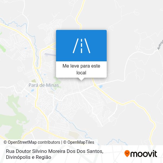 Rua Doutor Silvino Moreira Dos Dos Santos mapa