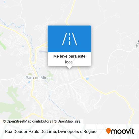 Rua Doudor Paulo De Lima mapa