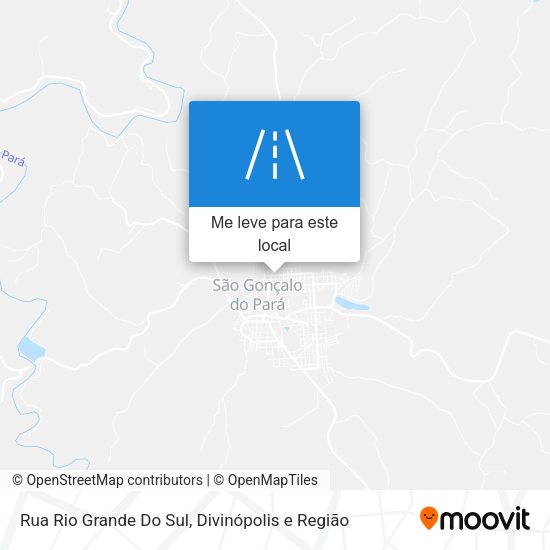 Rua Rio Grande Do Sul mapa