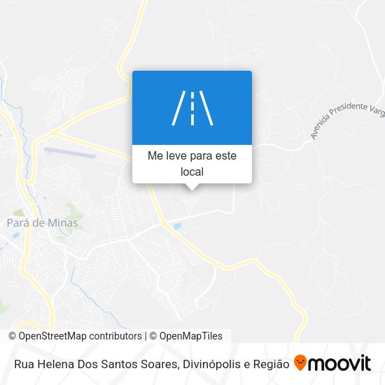 Rua Helena Dos Santos Soares mapa
