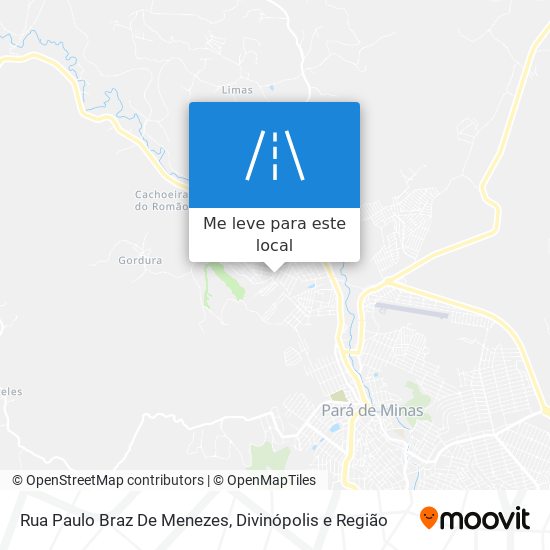 Rua Paulo Braz De Menezes mapa