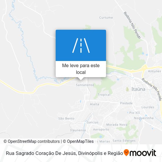 Rua Sagrado Coração De Jesús mapa
