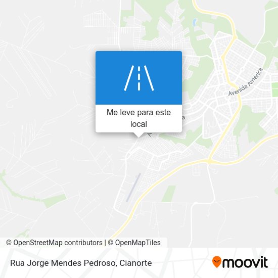 Rua Jorge Mendes Pedroso mapa