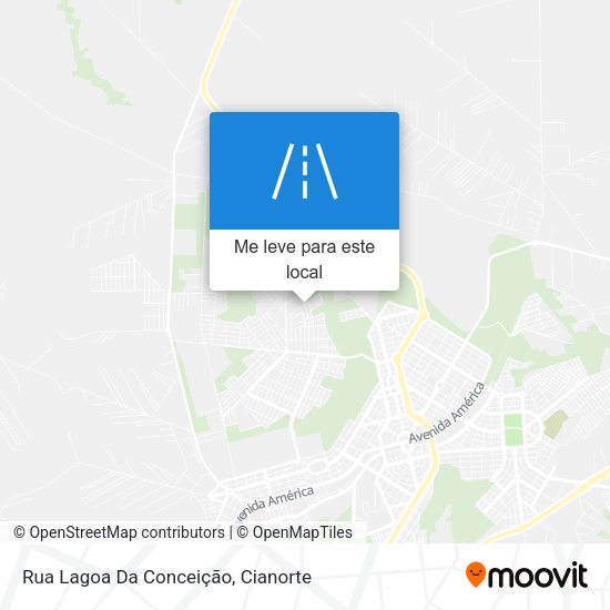 Rua Lagoa Da Conceição mapa