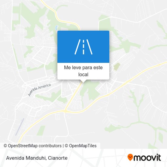 Avenida Manduhi mapa