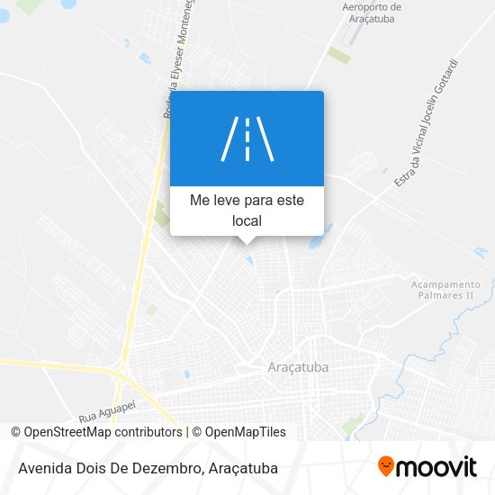 Avenida Dois De Dezembro mapa