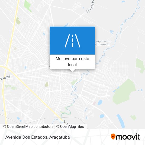 Avenida Dos Estados mapa