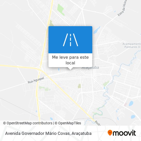 Avenida Governador Mário Covas mapa