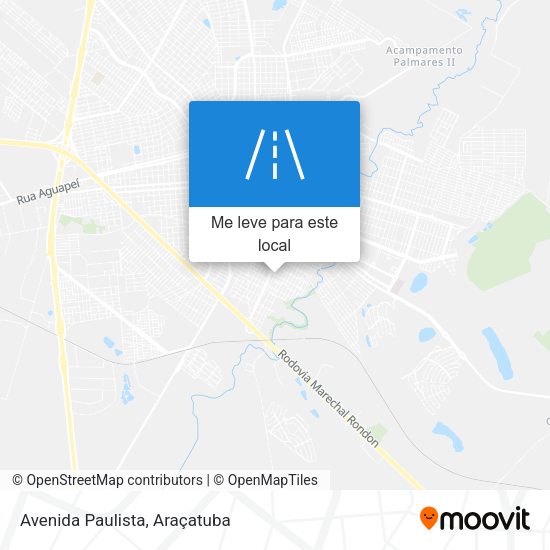 Avenida Paulista mapa